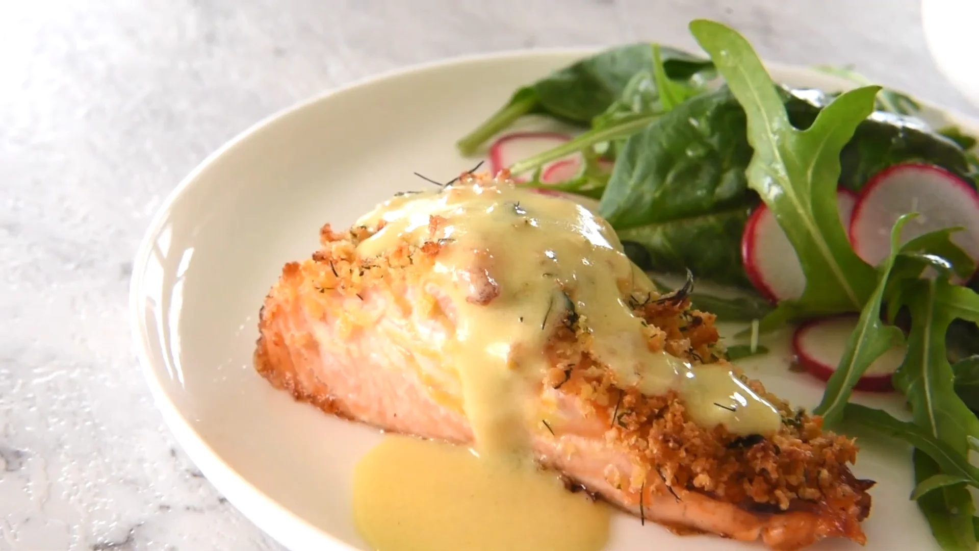 Crispy Parmesan Baked Salmon - Easy Delicious Dinner