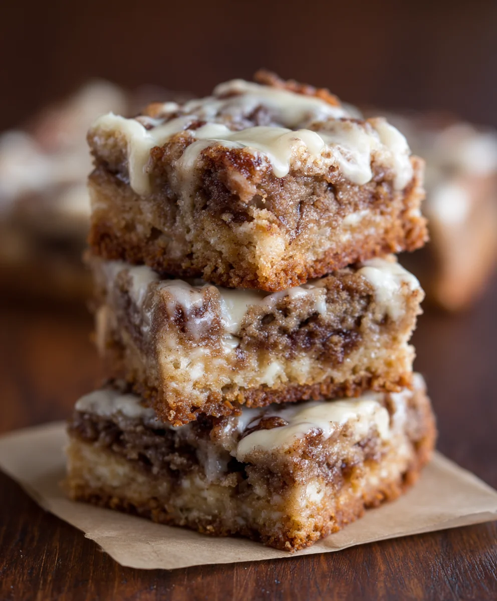 Cinnamon Roll Bliss Bars - Cozy Dessert Delight