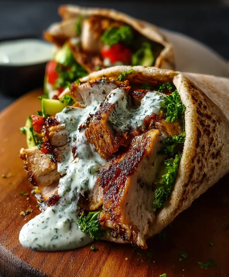 Chicken Shawarma with Garlic Sauce- Delicious & Easy Recipe