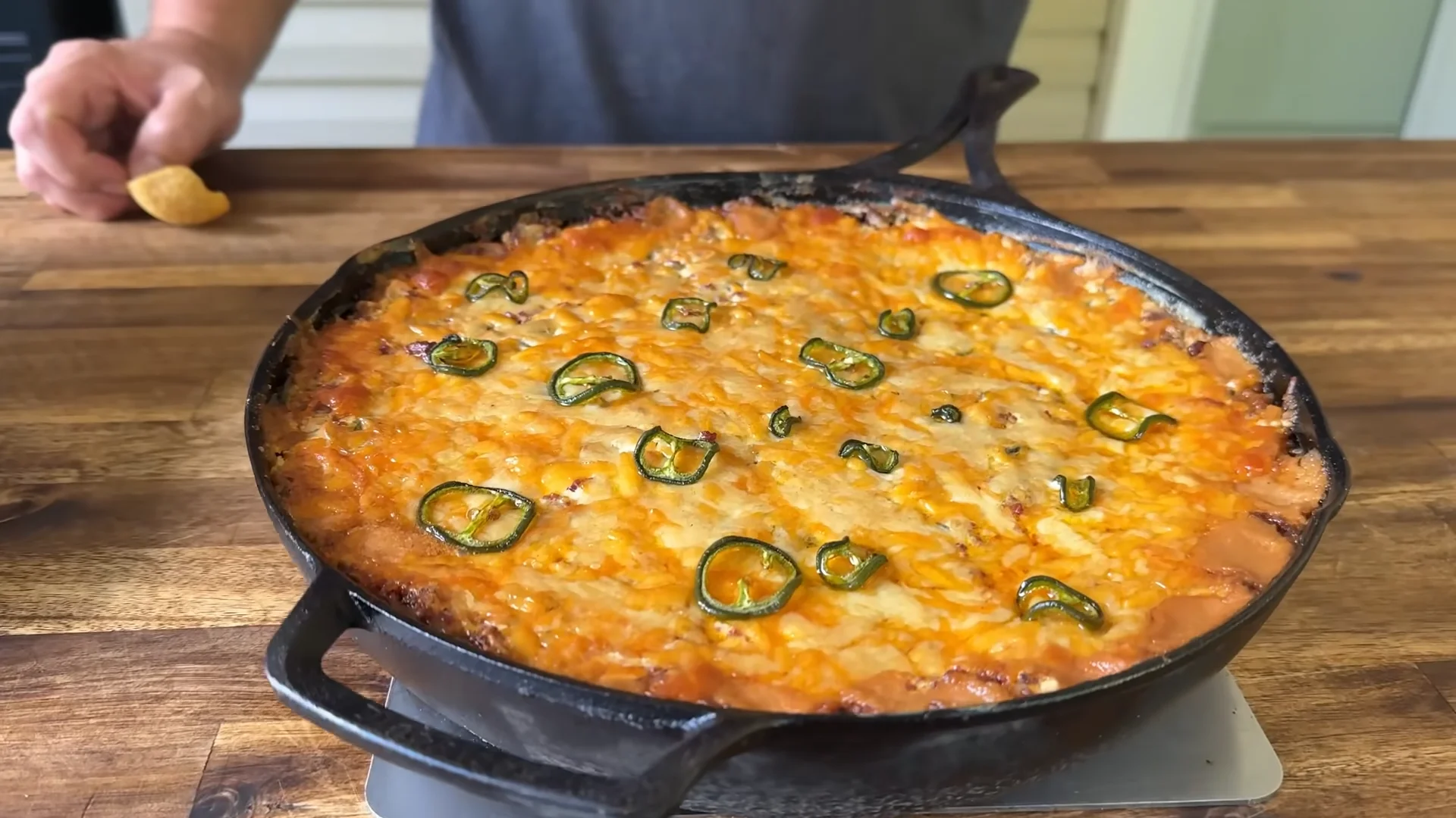 Texas Trash Dip - Bold Cheesy Beef Delight