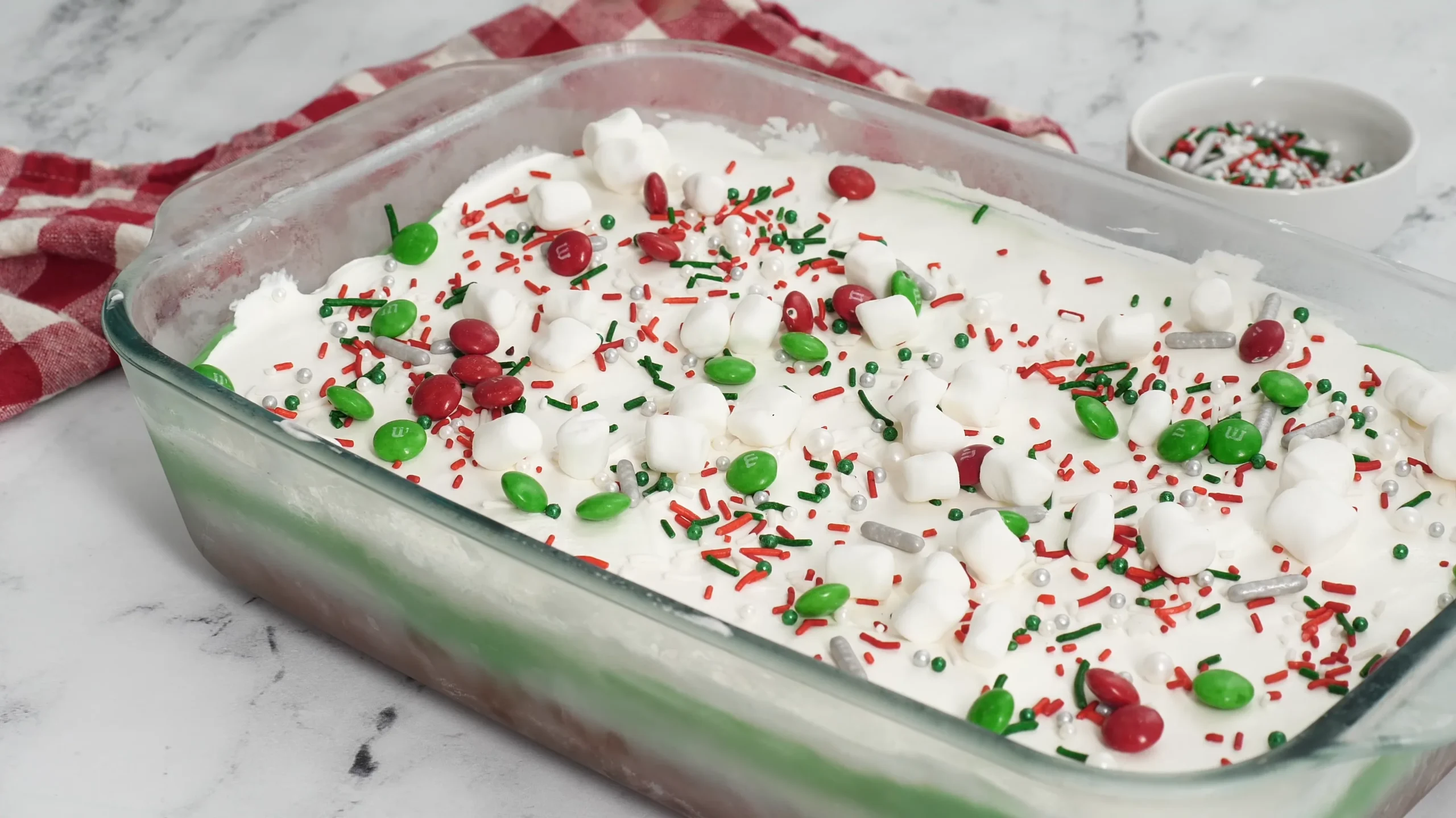 Christmas Cookie Lasagna Dessert - Easy Festive Treat