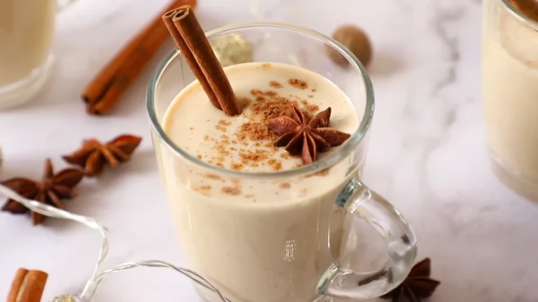 Classic Homemade Eggnog Recipe- Non-Non-Non-Alcoholic Alternativeic Comfort