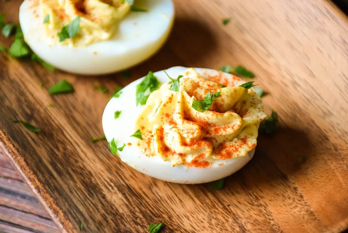 Million Dollar Beef Beef Bacon Deviled Eggs-Ultimate Treat
