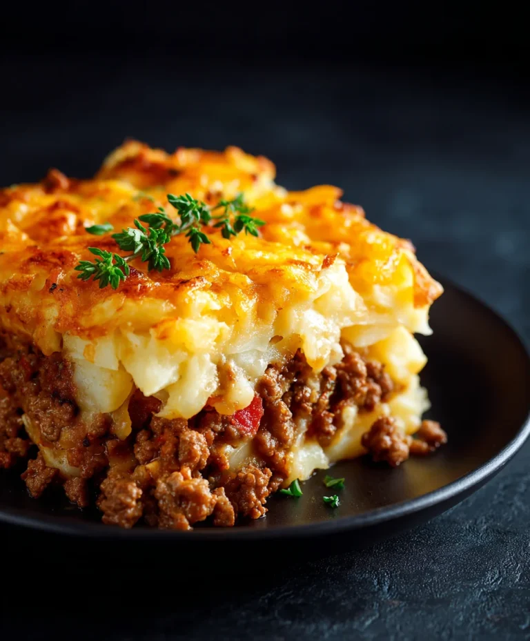 Crockpot Beef Beef Hamburger Potato Casserole Easy Meal