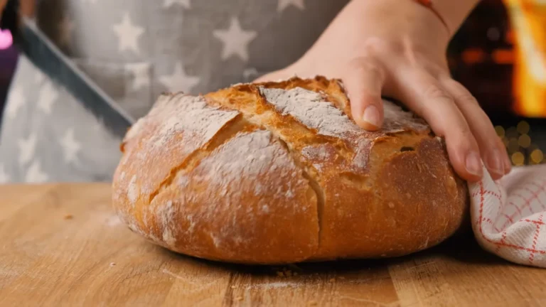 Dutch Oven No Knead Crusty Bread Recipe