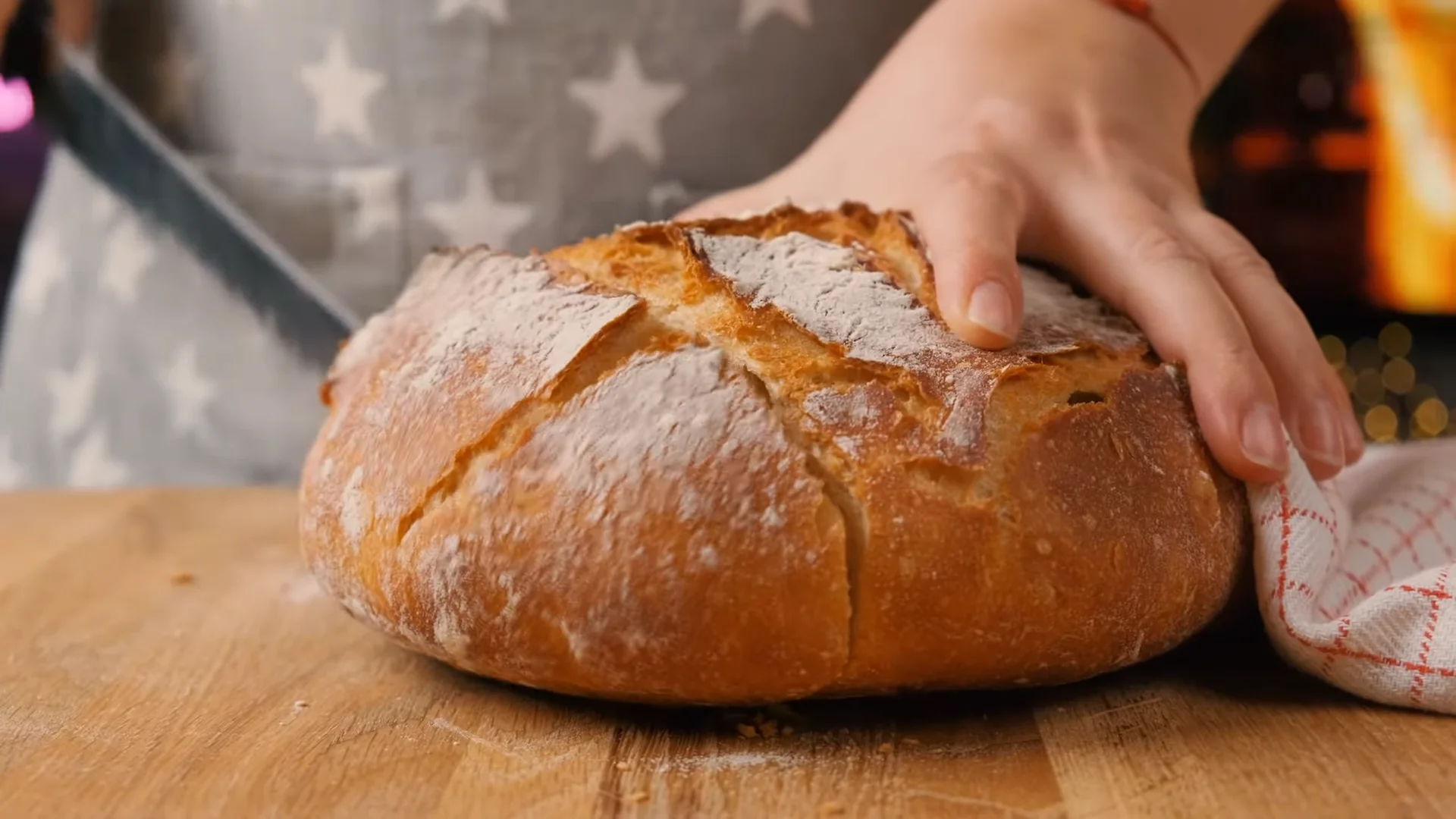 Dutch Oven No Knead Crusty Bread Recipe