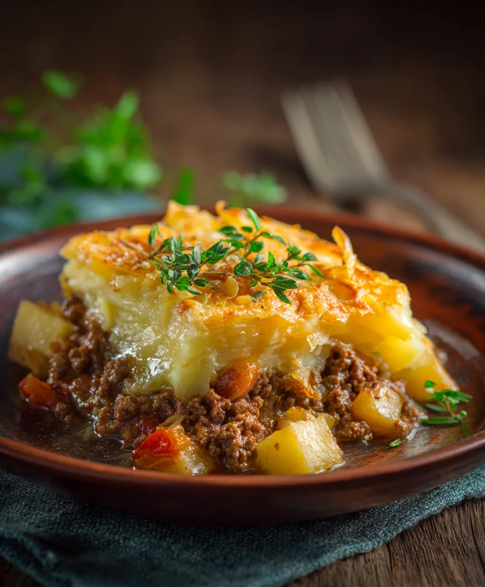 Crockpot Beef Beef Hamburger Potato Casserole Easy Meal