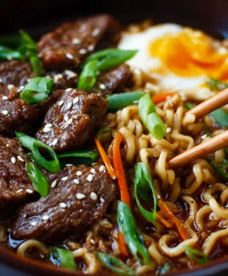 Slow Cooker Beef Ramen Noodles-Ultimate Comfort Food