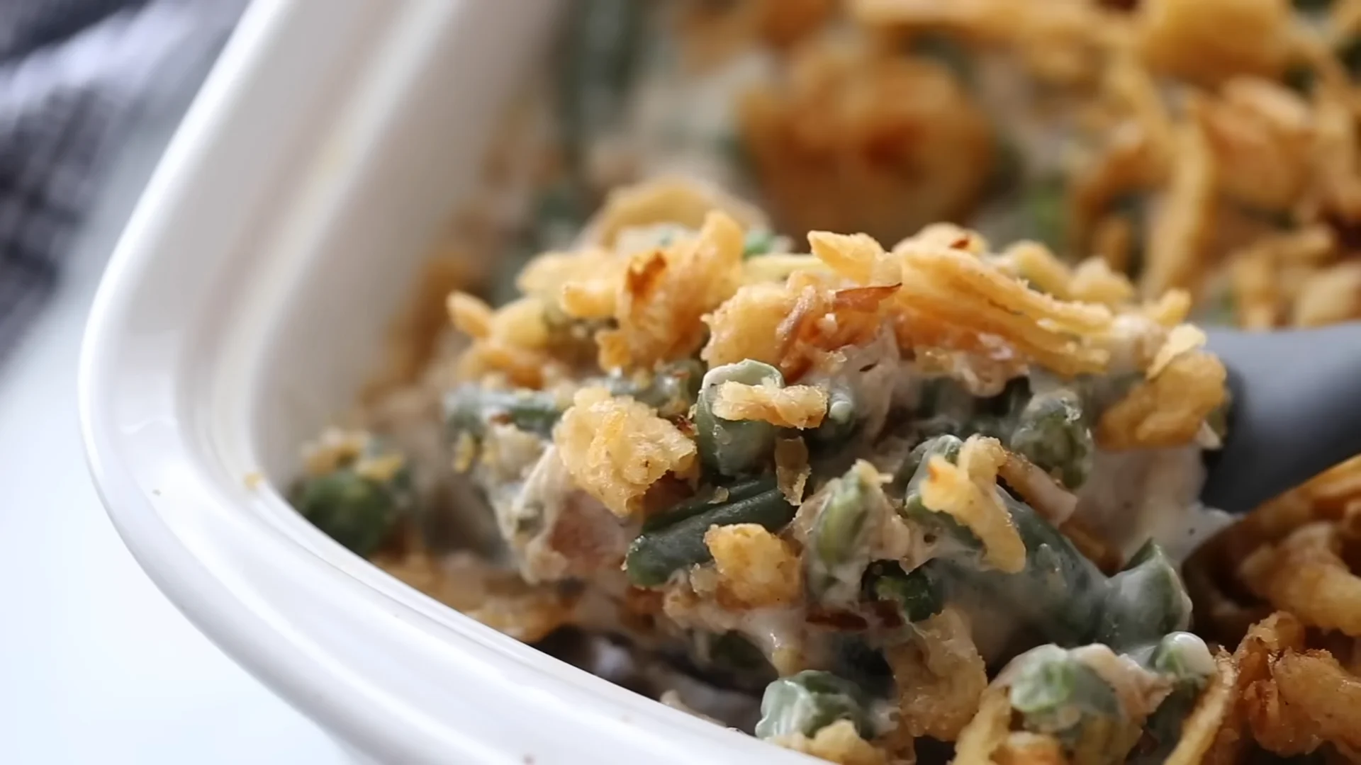 The Best Green Bean Casserole Recipe- Easy & Delicious