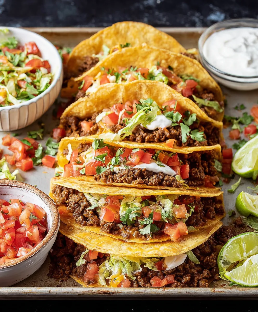 Easy Beef Sheet Pan Tacos-Weeknight Dinner Made Simple