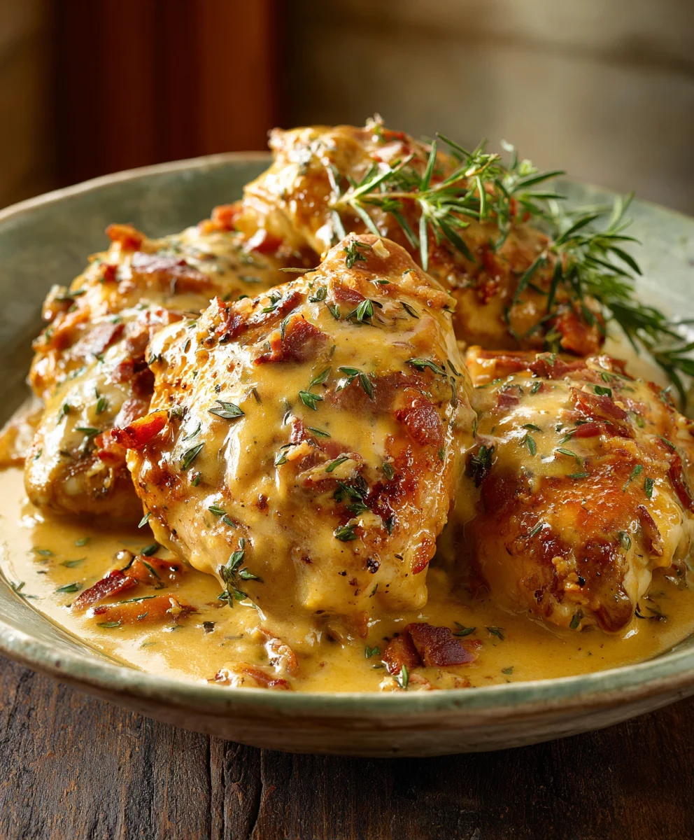 Tender Smothered Chicken Recipe-Comfort Food Classic