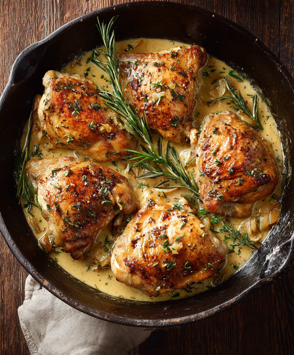 Tender Smothered Chicken Recipe-Comfort Food Classic