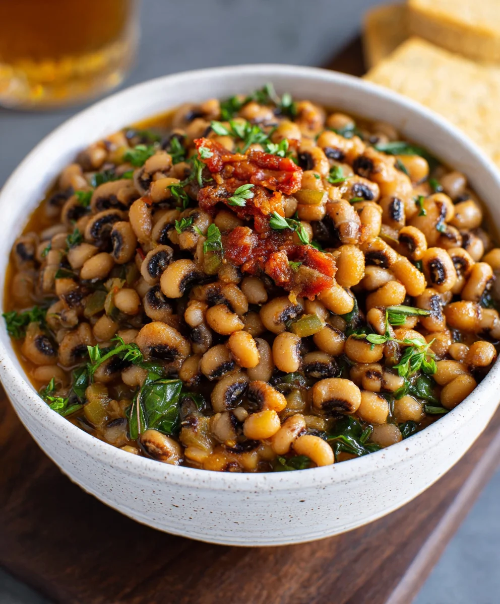 Easy Black Eyed Peas Recipe-Savory Southern Comfort