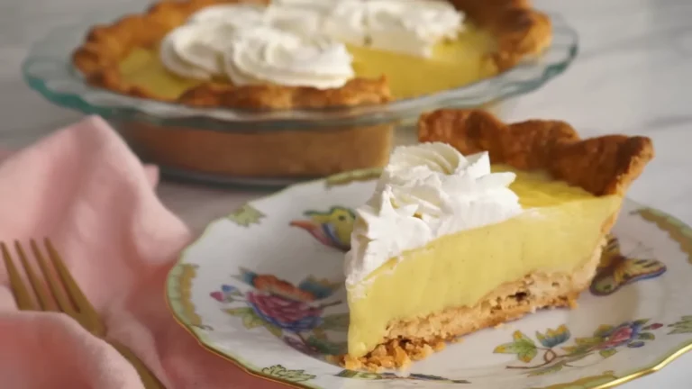 Christmas Eve Cinnamon Vanilla Custard Pie Magic