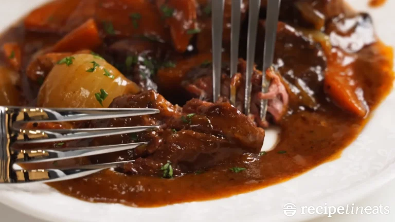 Copycat Bourdain Beef Bourguignon- Authentic French Flavor