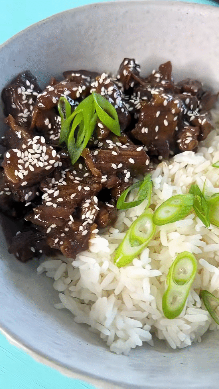 🍛🔥 Slow Cooker Korean Beef: Easy & Flavorful Dinner