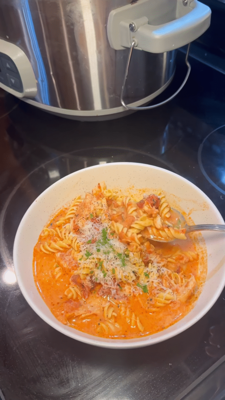 Crock Pot Creamy Chicken Parmesan Soup: Cozy, Cheesy, and Effortless