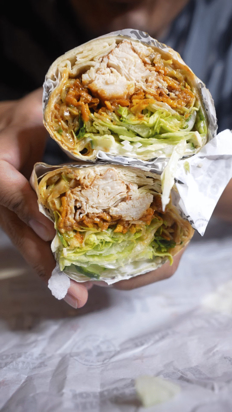 Thai Chicken Wrap with Crunchy Asian Slaw – Just Like Jimmy John’s