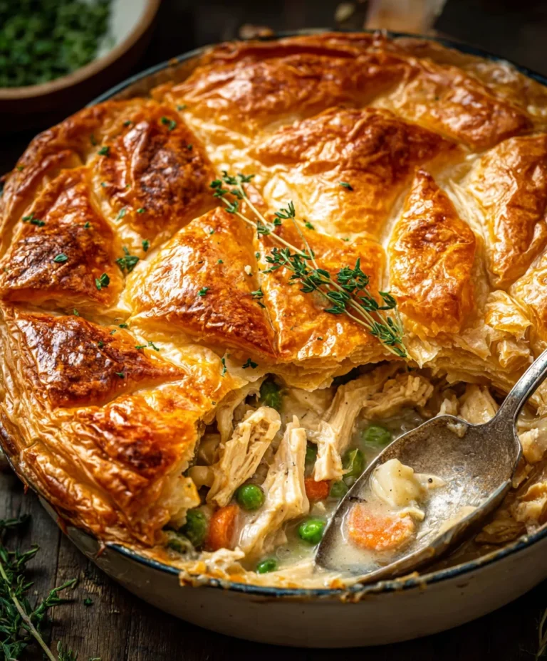 Puff Pastry Chicken Pot Pie – Easy Comfort Food