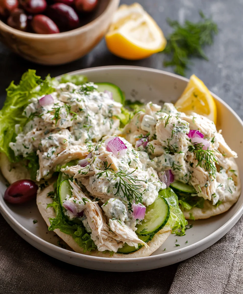 Tzatziki Chicken Salad - Easy & Delicious Recipe