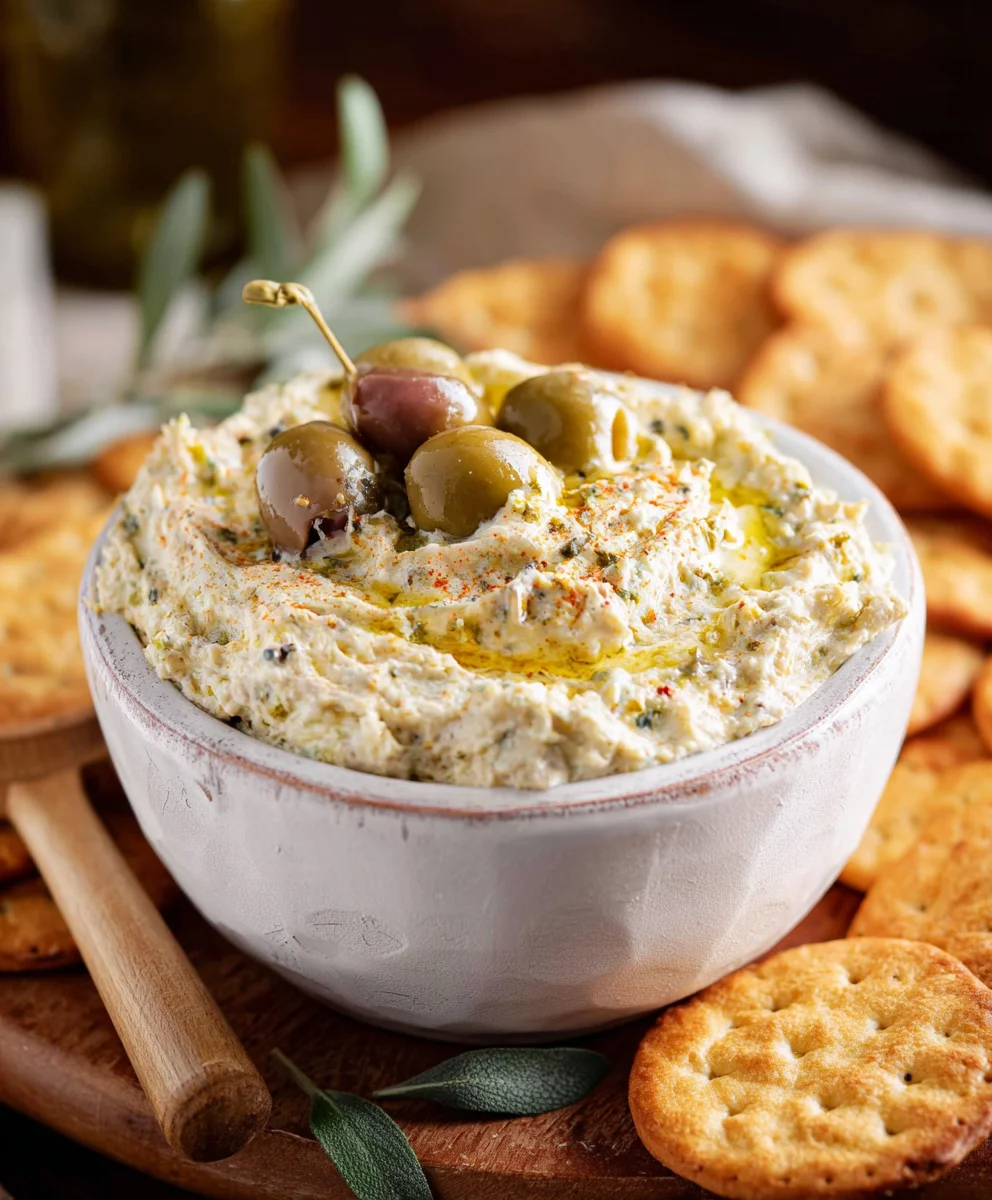 Easy Olive Dip Recipe - Delicious & Quick Appetizer