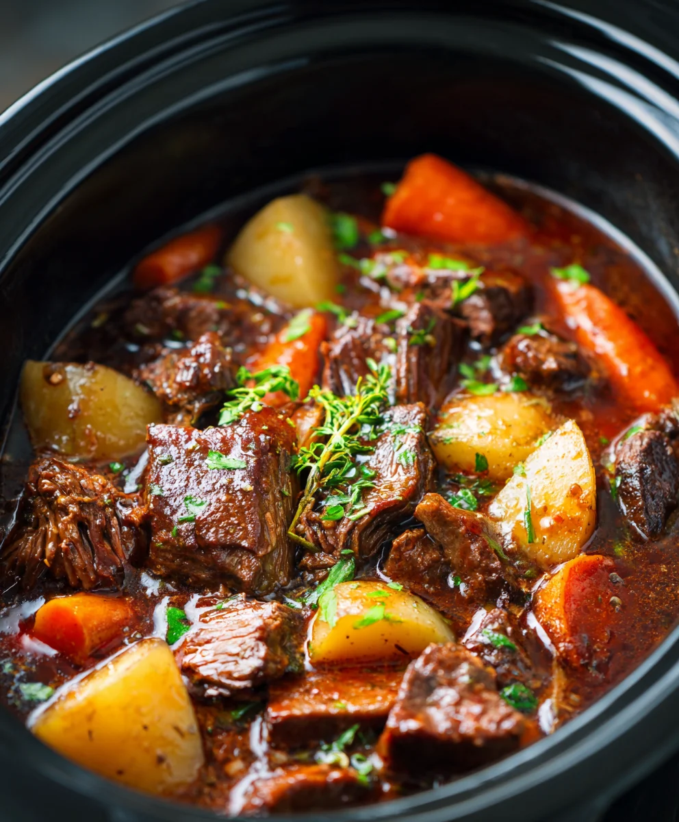 Easy Healthy Beef Crockpot Dump Dinners