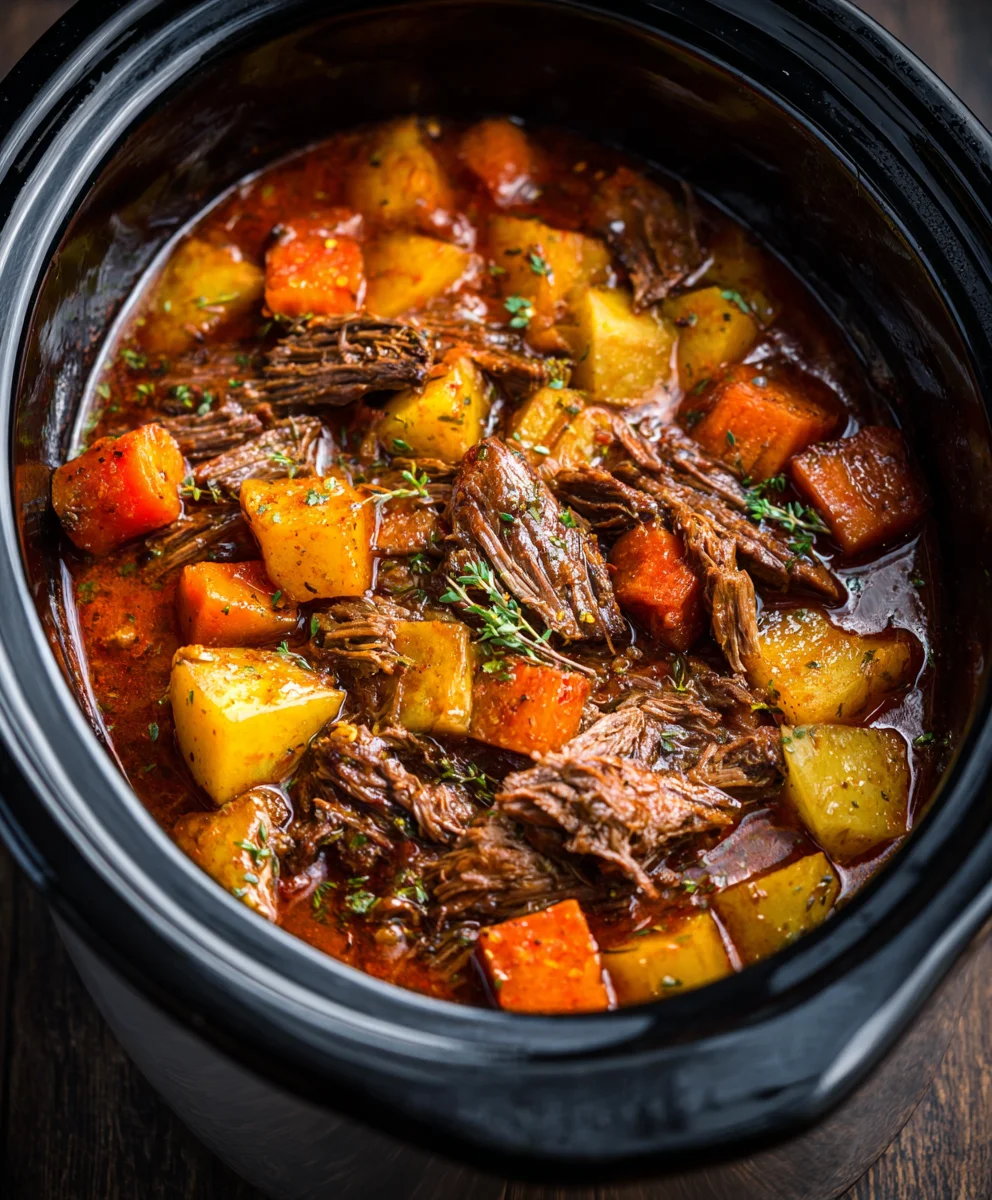 Easy Healthy Beef Crockpot Dump Dinners