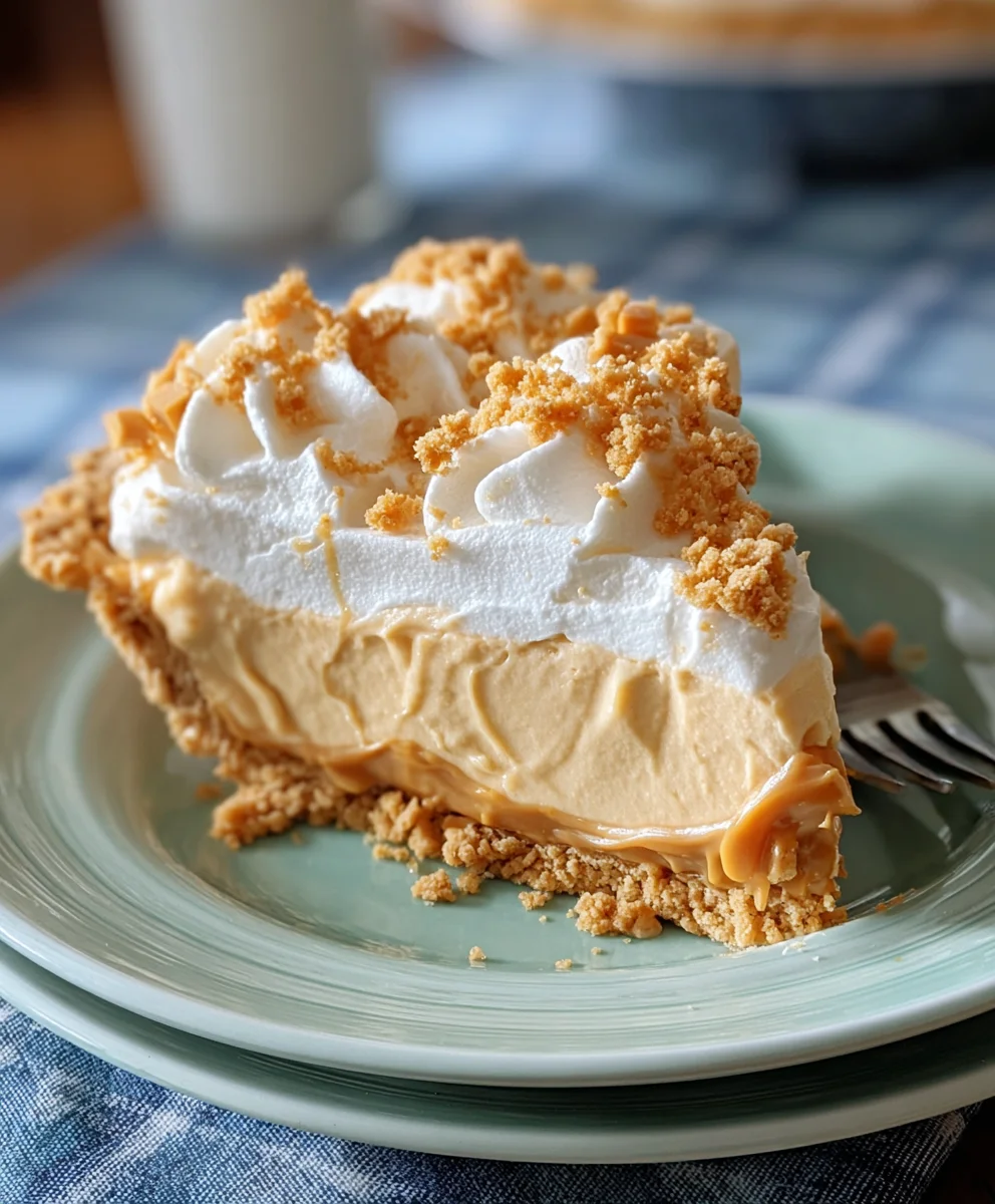 Amish Peanut Butter Cream Pie Recipe