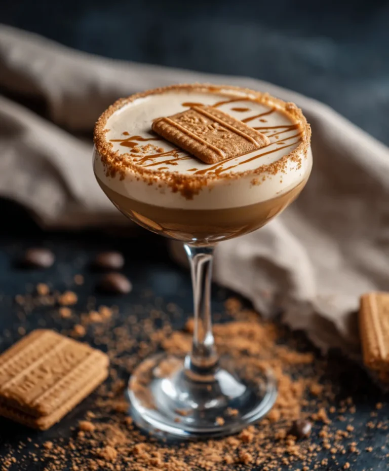 Biscoff Cookie Butter Espresso Martini – Easy Recipe