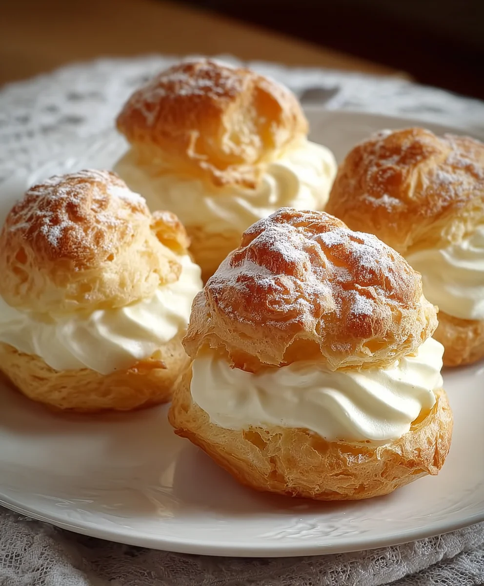 Mom's Famous Cream Puffs-Perfect Dessert Recipe