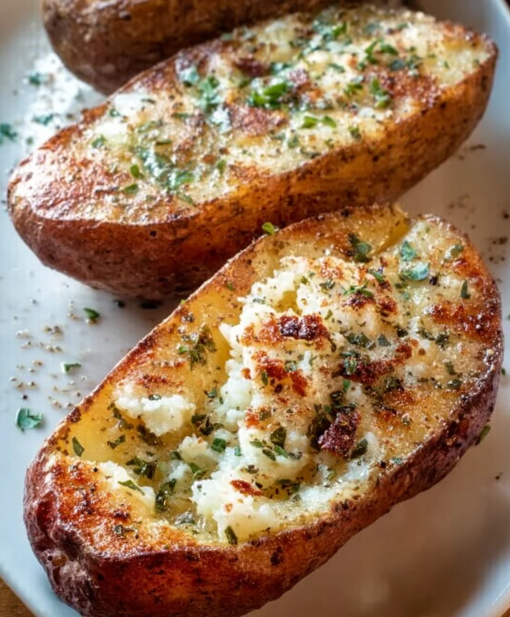 Easy Weeknight Baked Potatoes- Quick & Delicious Meal