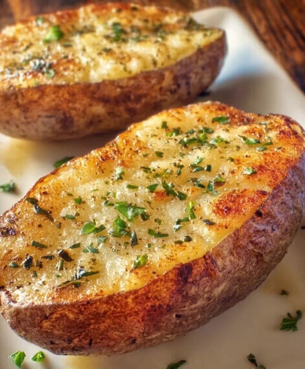 Easy Weeknight Baked Potatoes- Quick & Delicious Meal