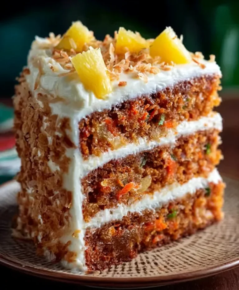 Christmas Carrot Pineapple Cake Recipe- Aloha Flavor