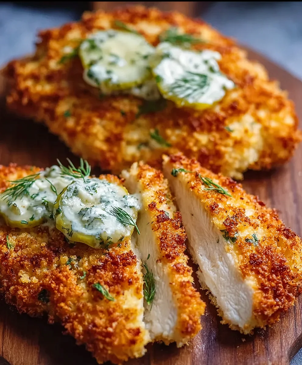 Crispy Dill Pickle Parmesan Chicken-Ultimate Recipe