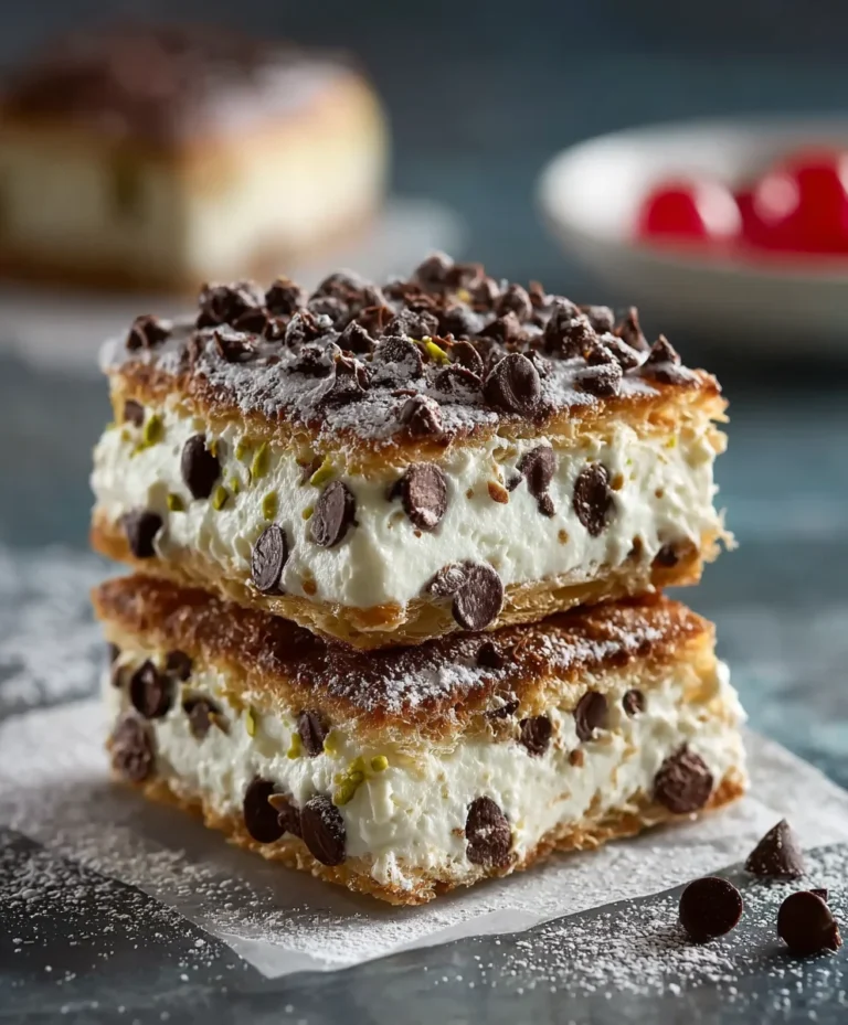 Classic Cannoli Squares Recipe – Easy Dessert Bites
