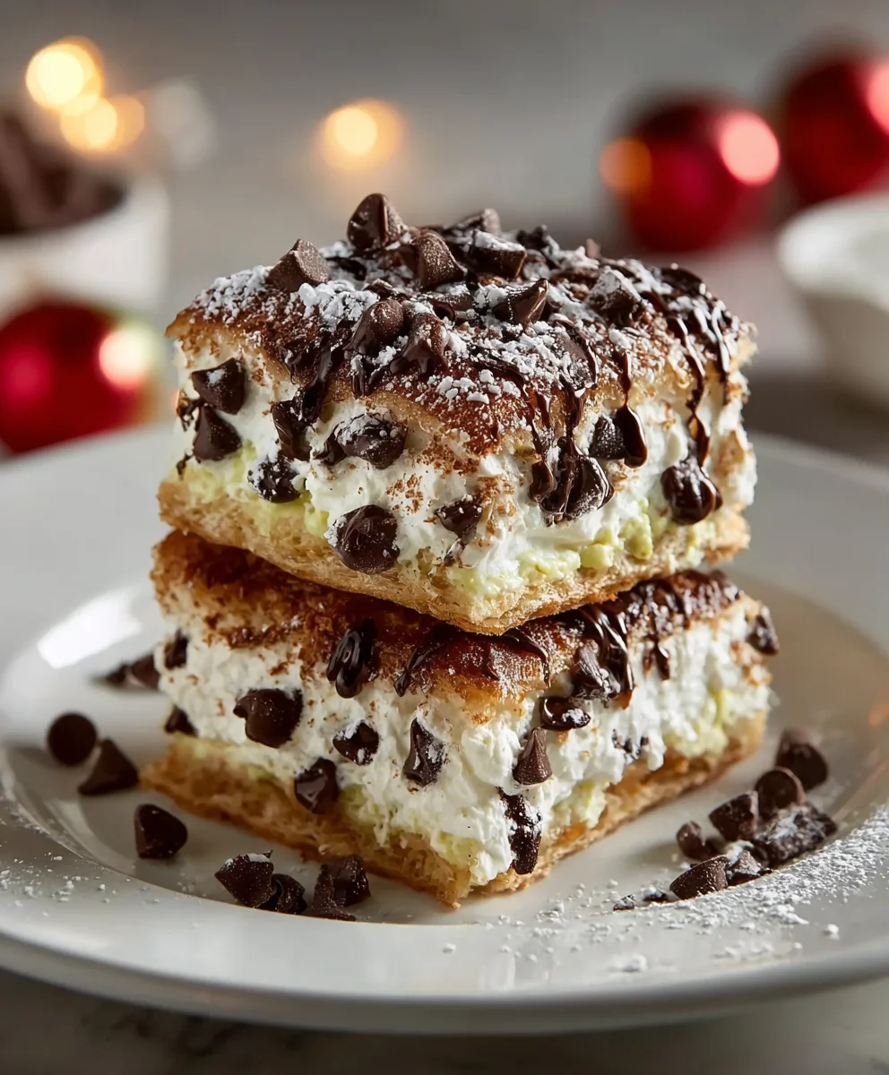 Classic Cannoli Squares Recipe - Easy Dessert Bites