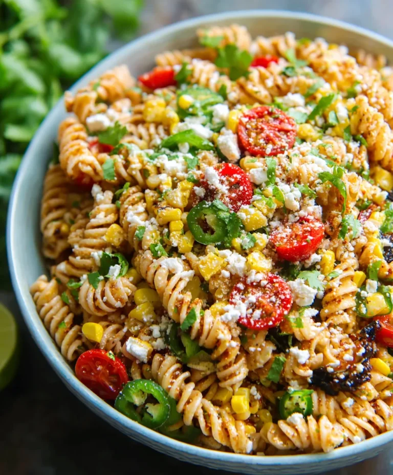 Mexican Street Corn Pasta Salad – Easy & Delicious Recipe