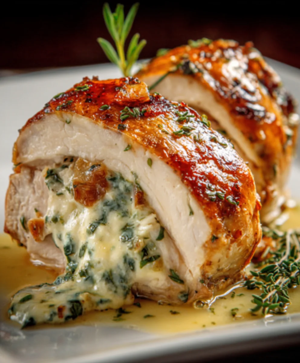 Ruth's Chris Stuffed Chicken Copycat Recipe