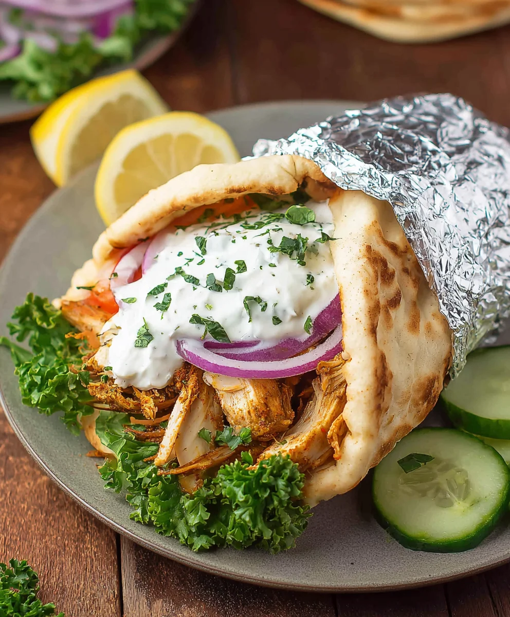 Slow Cooker Beef Shawarma - Easy & Flavorful