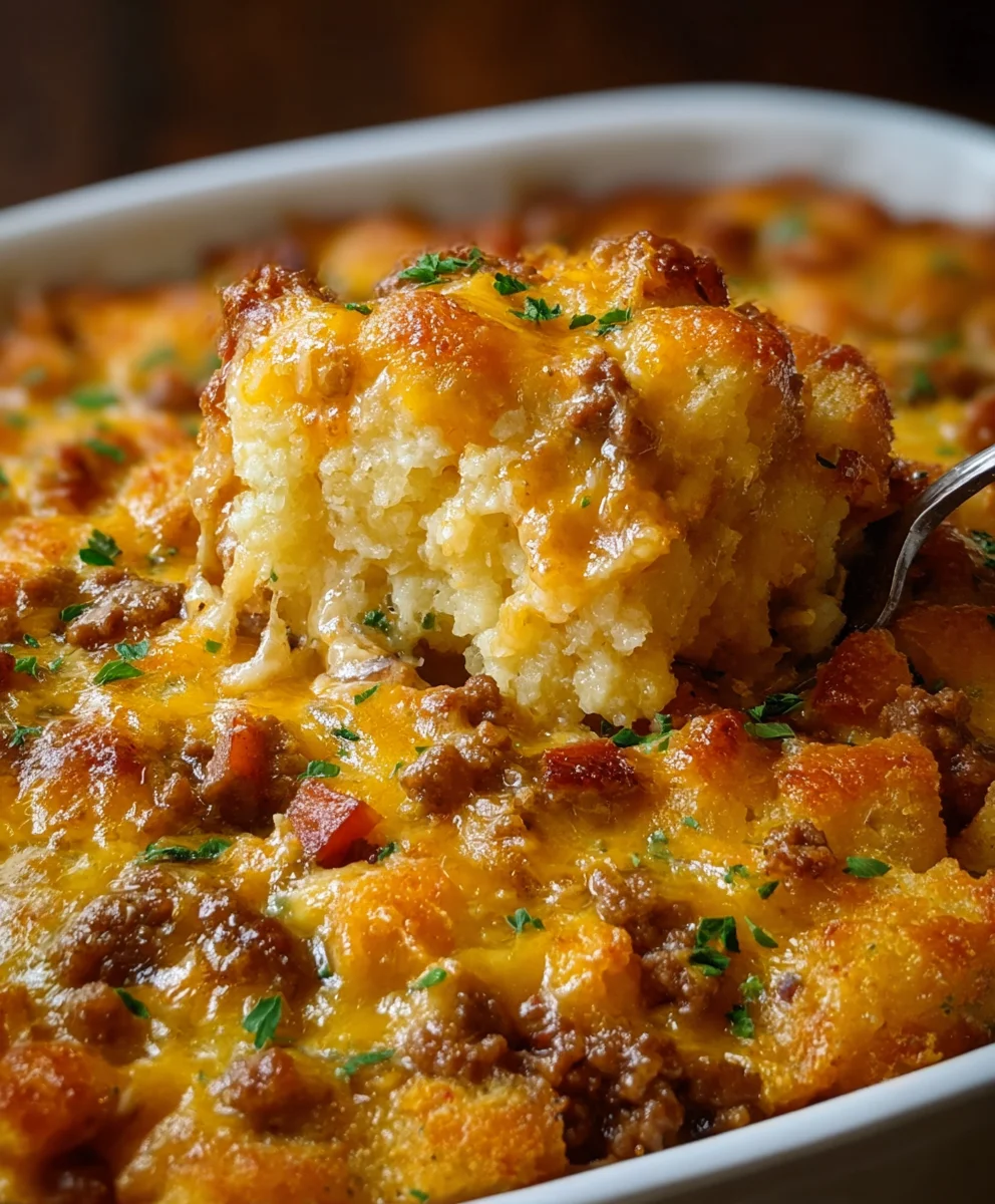 Pioneer Woman Cowboy Casserole-Easy Comfort Beef Bake