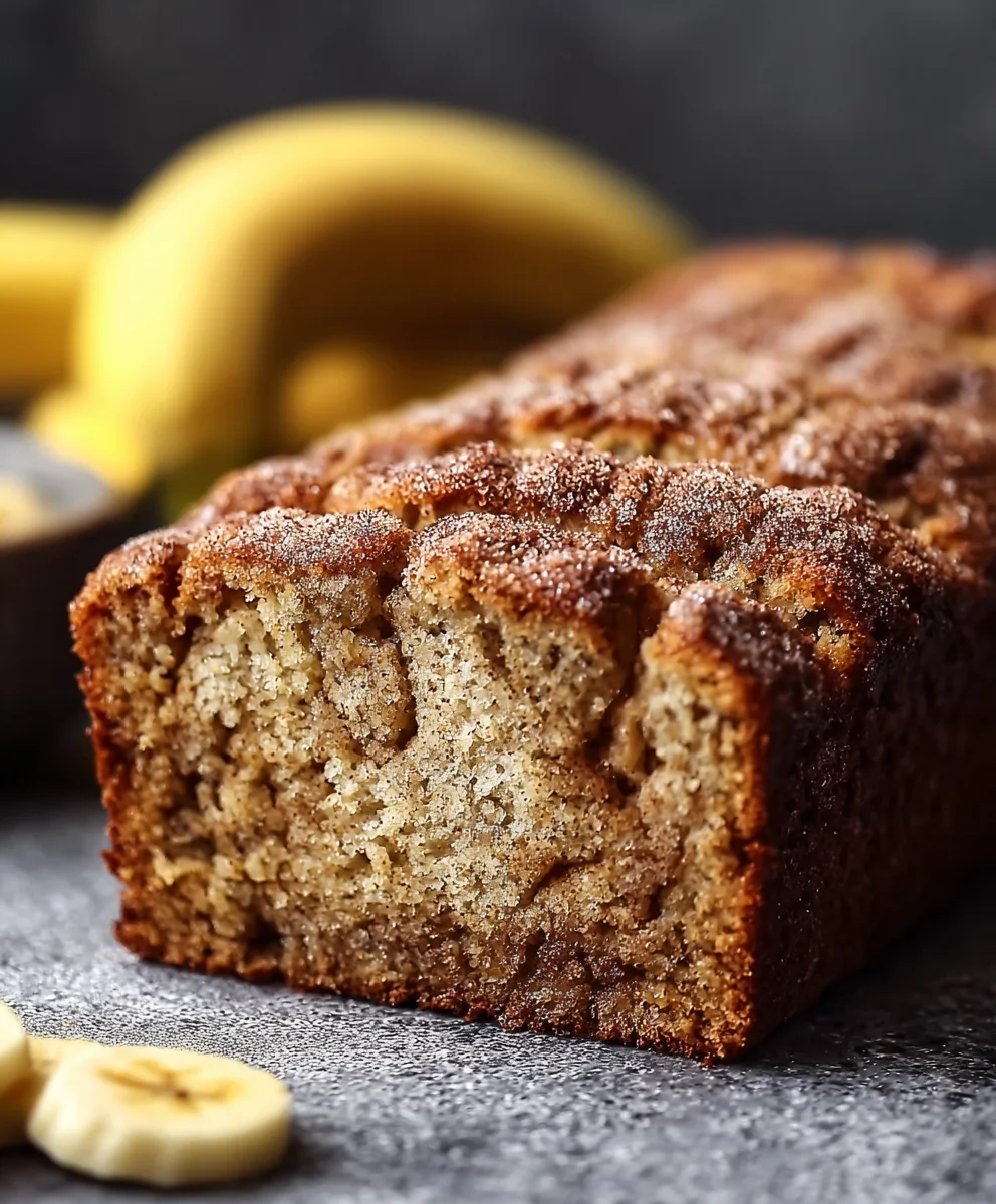 Snickerdoodle Banana Bread Recipe - Cozy Twist