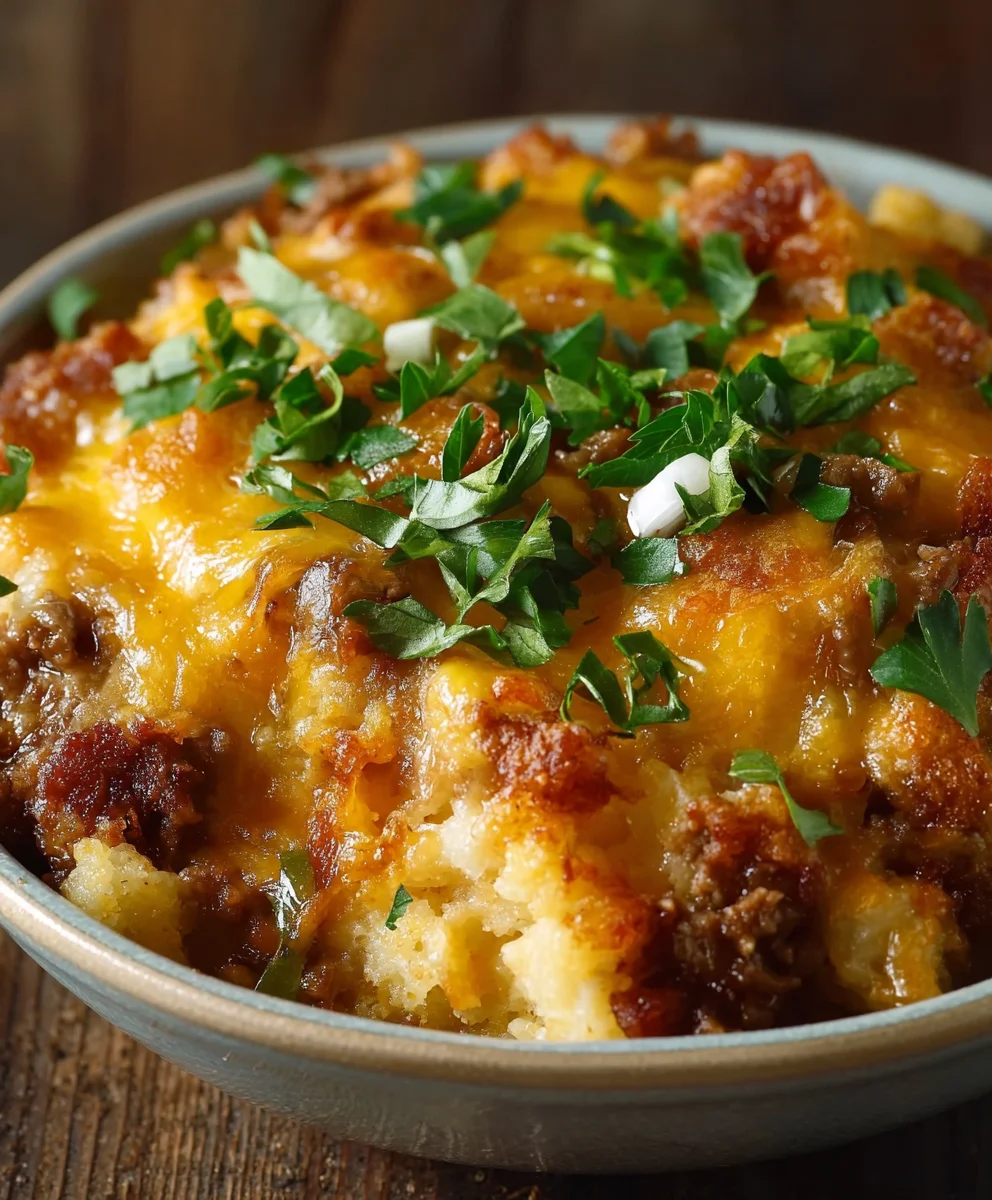 Pioneer Woman Cowboy Casserole-Easy Comfort Beef Bake