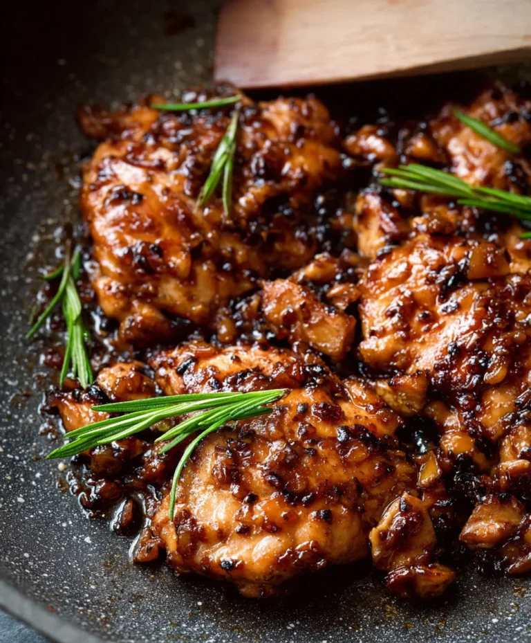 Easy Bourbon Extract-Flavored Chicken Recipe