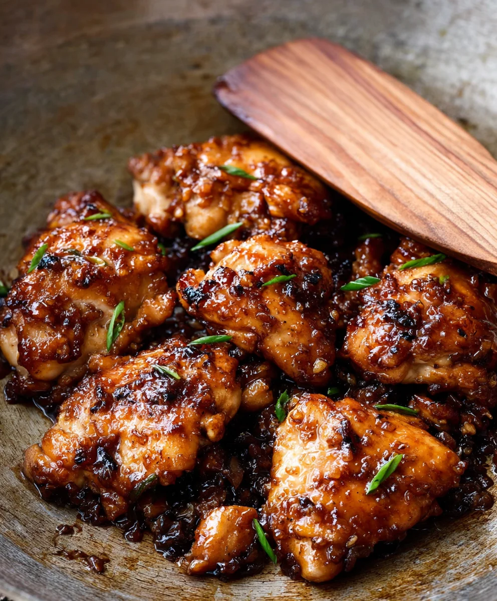 Easy Bourbon Extract-Flavored Chicken Recipe