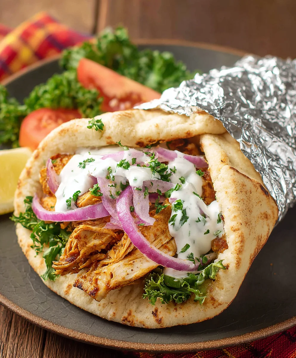 Slow Cooker Beef Shawarma - Easy & Flavorful